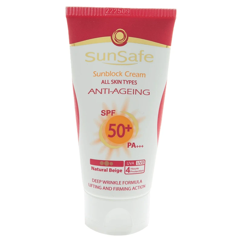 کرم ضد آفتاب رنگی سان سیف SPF 50 All ‌مناسب انواع پوست حجم 50 میلی‌لیتر