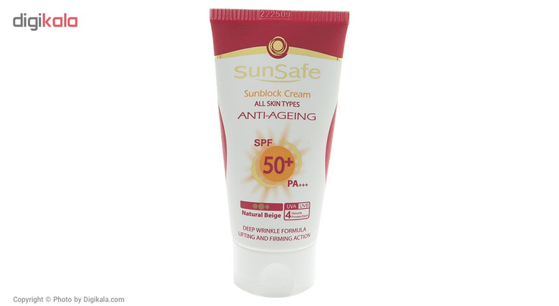 کرم ضد آفتاب رنگی سان سیف SPF 50 All ‌مناسب انواع پوست حجم 50 میلی‌لیتر