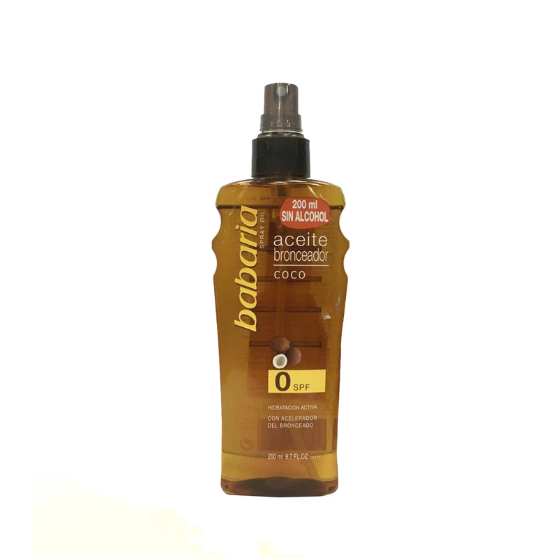 روغن برنز کننده باباریا aceite حجم 200 میلی لیتر