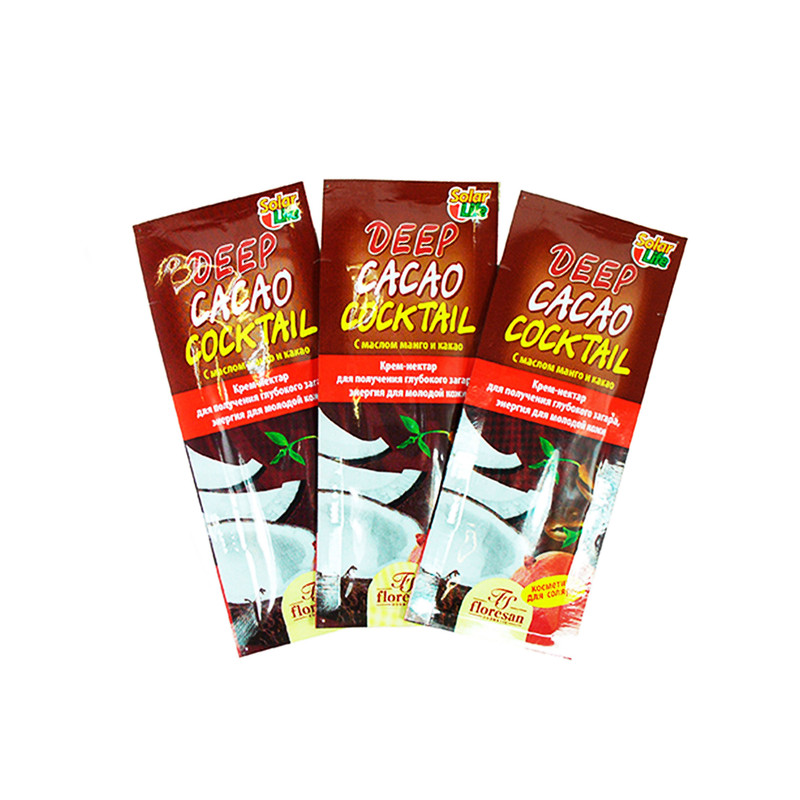 لوسیون برنزه کننده فلورسان DEEP CACAO COCKTAIL حجم 160 میلی لیتر بسته 60 عددی