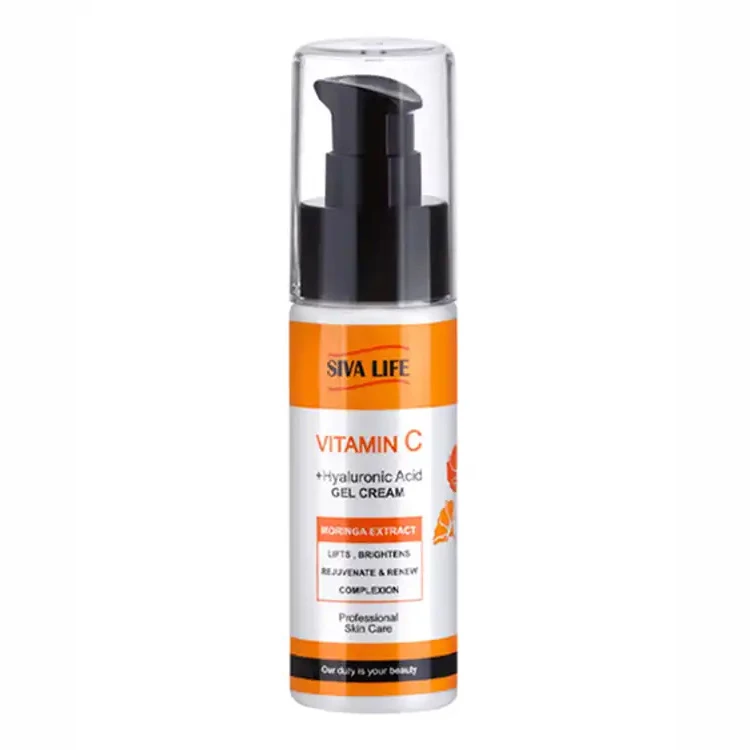 ژل کرم روشن کننده سیوا لایف Vitamin C حجم 50 میلی لیتر