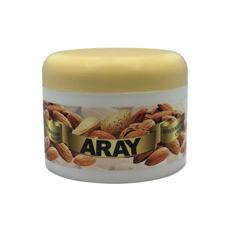 کرم مرطوب کننده دست و صورت آرای بادام کد KL01 مناسب انواع پوست وزن 210 گرم