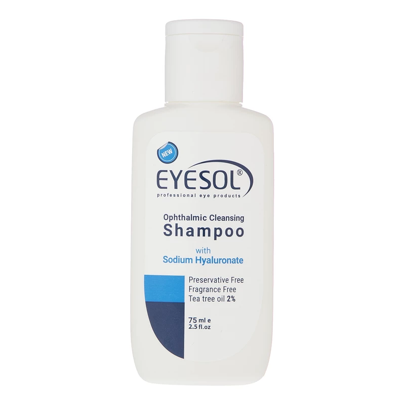 شامپو شستشو پلک و مژه آیسول ophthalmic حجم 75 میلی لیتر