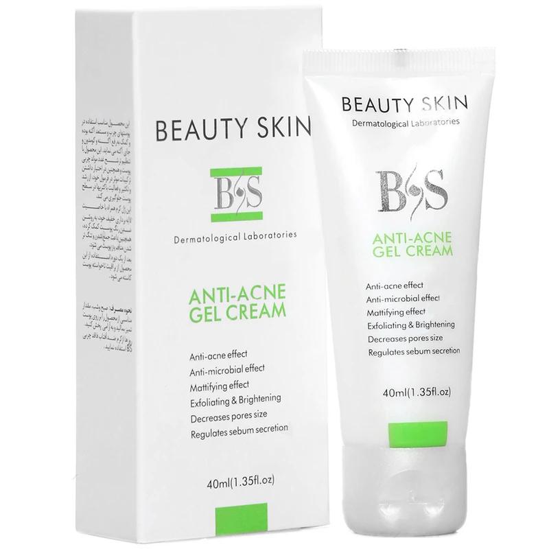 ژل کرم ضد جوش بی اس بیوتی اسکین sebum & acne حجم 40 میلی لیتر
