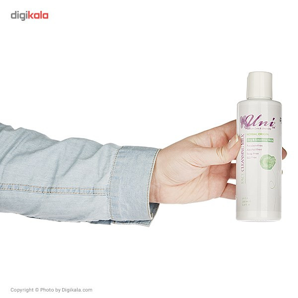 شیر پاک کن یونی لد سری Herbal Origin Dry And Sensitive Skin حجم 200 میلی لیتر