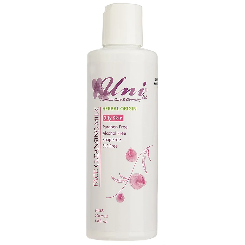 شیر پاک کن یونی لد سری Herbal Origin Oily Skin حجم 200 میلی لیتر