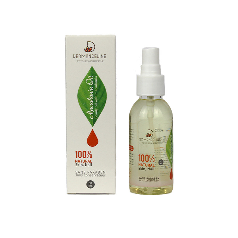روغن صورت درمنجلین Macadamia حجم 60 میلی لیتر