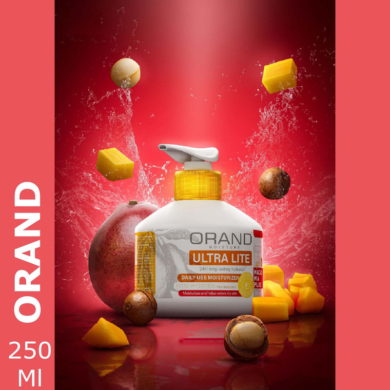 کرم مرطوب کننده اورند MACADAMIA-250 حجم 250 میلی لیتر مجموعه 2 ععدی