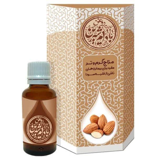 روغن صورت و بدن طیبستان بادام شیرین حجم 30 میلی لیتر