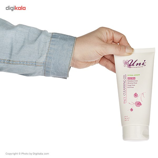 ژل شستشو صورت یونی لد سری Herbal Skin Oily Skin حجم 200 میلی لیتر