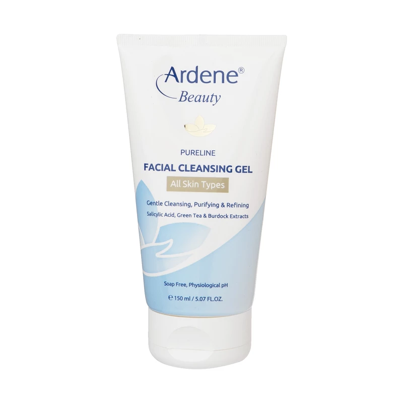 ژل شستشو صورت آردن بیوتی Pureline مناسب انواع پوست حجم 150 میلی لیتر