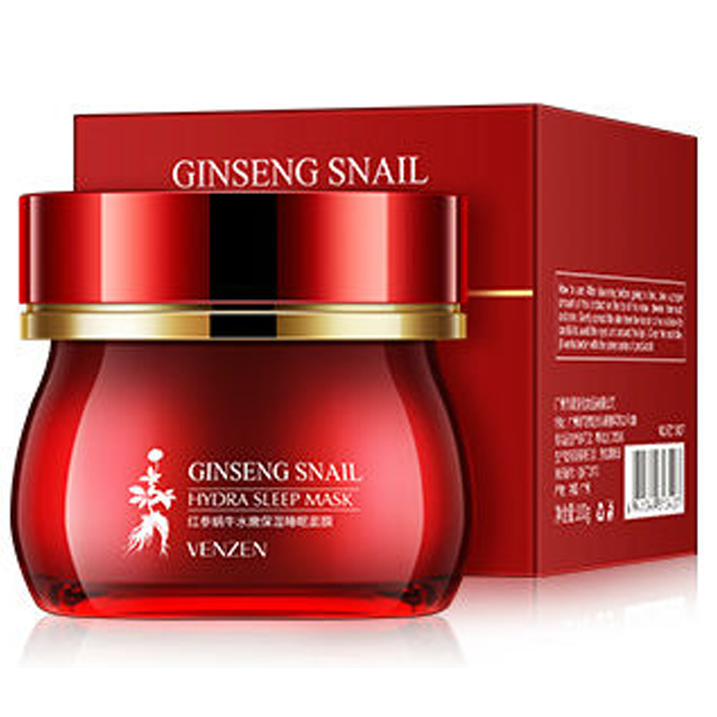 کرم ماسک آبرسان ونزن GINSENG SNAIL حجم 100 میلی لیتر