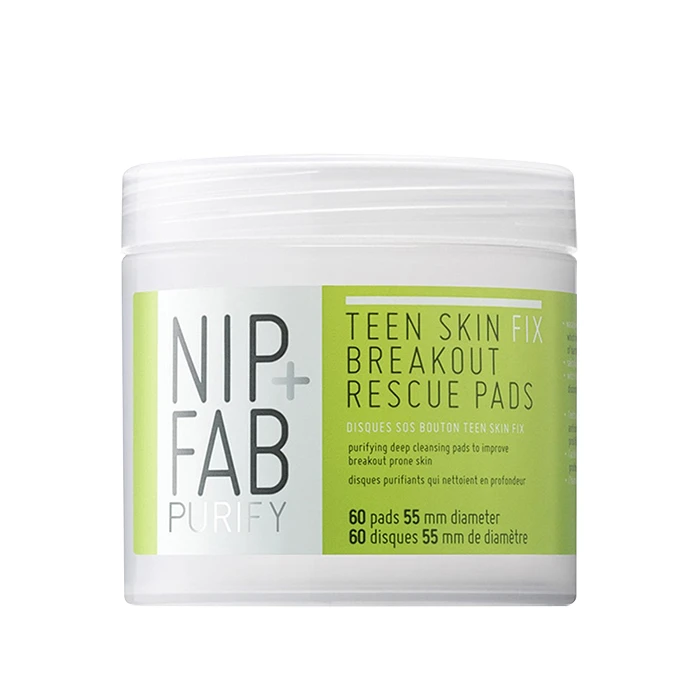 پد لایه بردار نیپ فاب TEEN SKIN FIX بسته 60 عددی