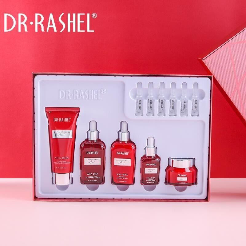 مجموعه مراقبت از پوست دکتر راشل AHA BHA بسته 11 عددی