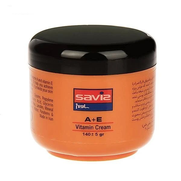 کرم مرطوب کننده ساویز A + E حجم 140 میلی لیتر مجموعه 6 عددی