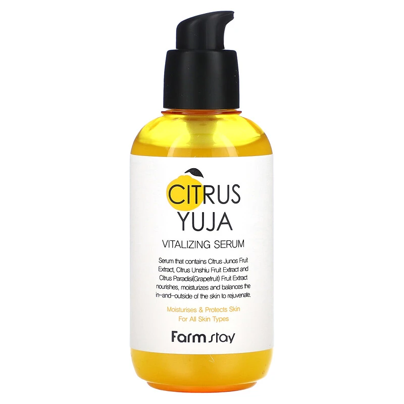 سرم پوست فارم استی CITRUS YUJA VITALIZING حجم 100 میلی لیتر