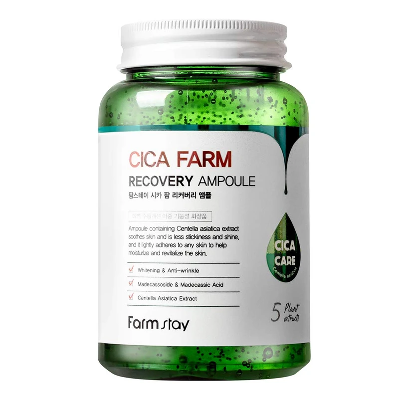 سرم پوست فارم استی CICA FARM RECOVERY AMPOULE حجم 250 میلی لیتر