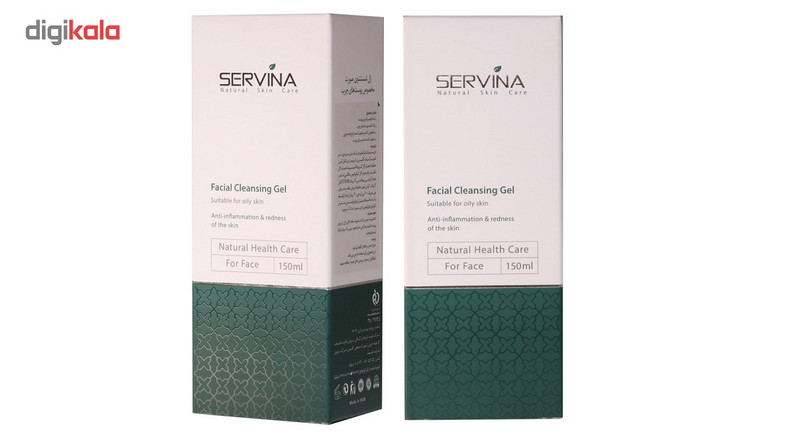 ژل شست و شوی صورت سروینا Oily Skin حجم 150 میلی لیتر