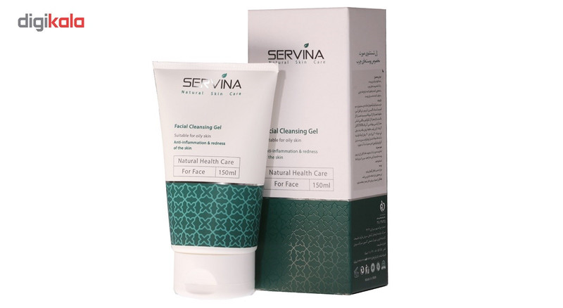 ژل شست و شوی صورت سروینا Oily Skin حجم 150 میلی لیتر
