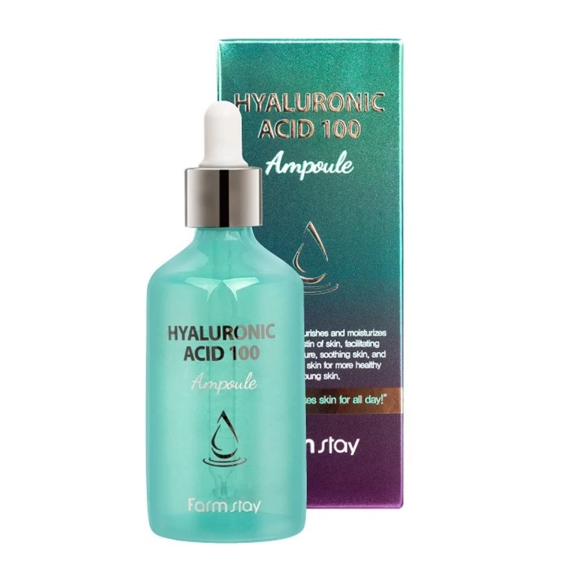 سرم پوست فارم استی 100 Hyaluronic Acid حجم 100 میلی لیتر