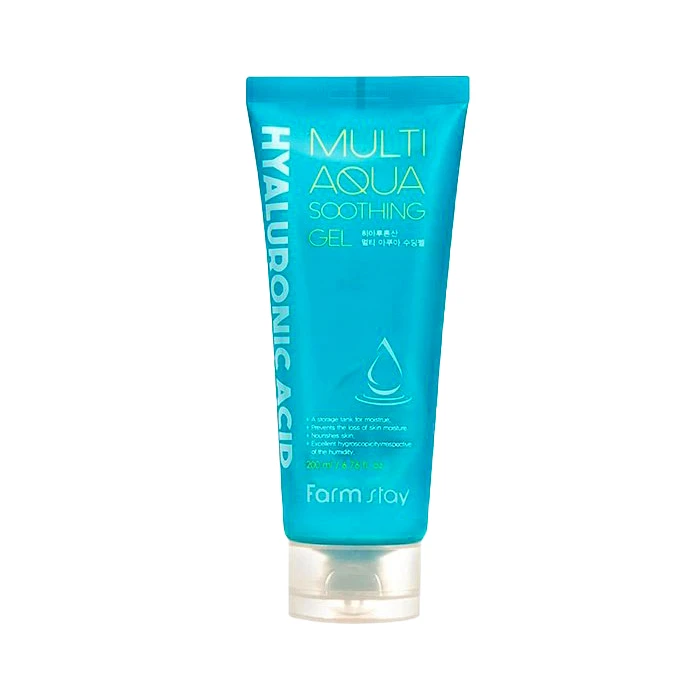 ژل آبرسان فارم استی hyaluronic acid multi aqua حجم 200 میلی لیتر