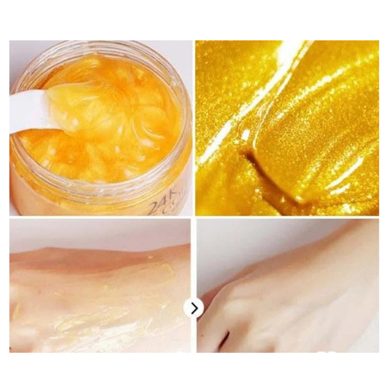 ماسک صورت ونزن طلا 24 عیار وزن 120 گرم