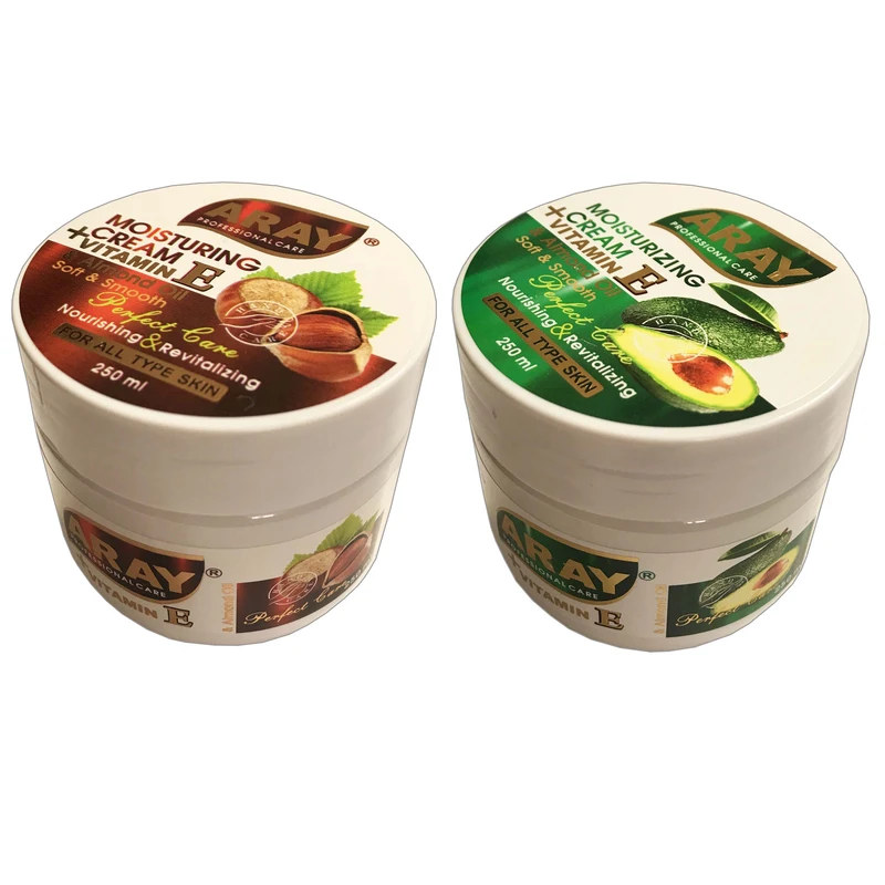 کرم مرطوب کننده آرای فندق و آووکادو حجم 250 میلی لیتر مجموعه 2 عددی