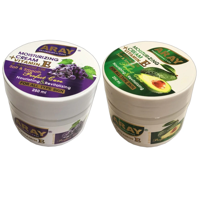 کرم مرطوب کننده آرای آووکادو و انگور حجم 250 میلی لیتر مجموعه 2 عددی