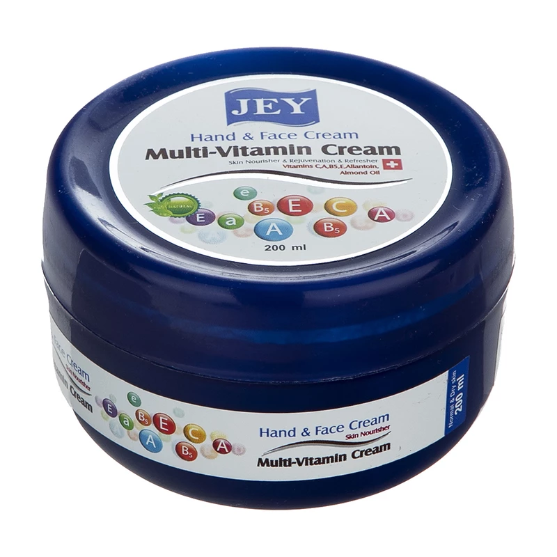 کرم مغذی دست و صورت جی Multi Vitamin مناسب انواع پوست حجم 200 میلی لیتر