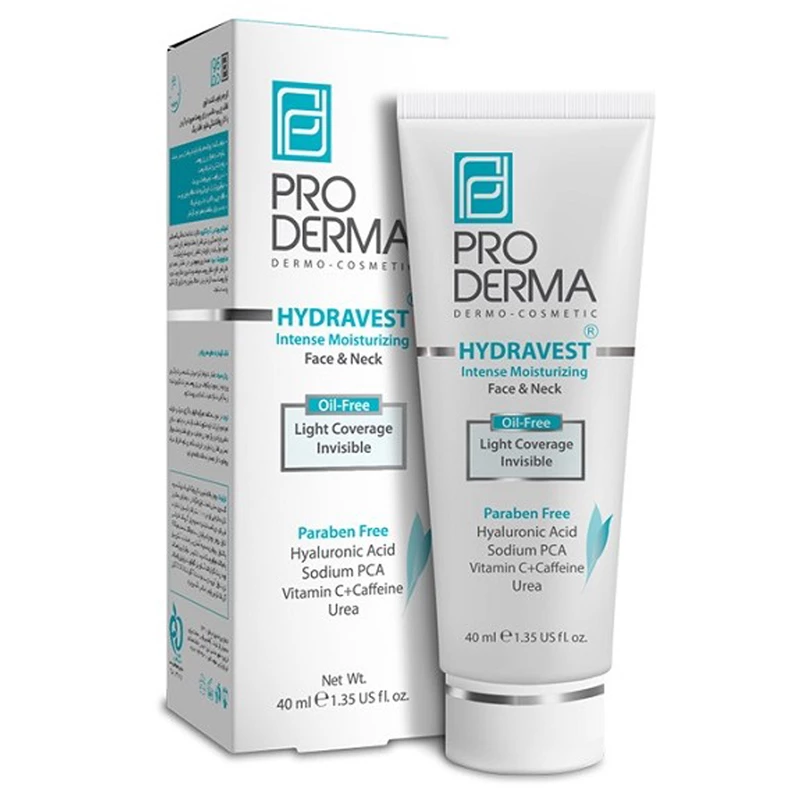 کرم مرطوب کننده پرودرما Face&Neck حجم 40 میلی لیتر