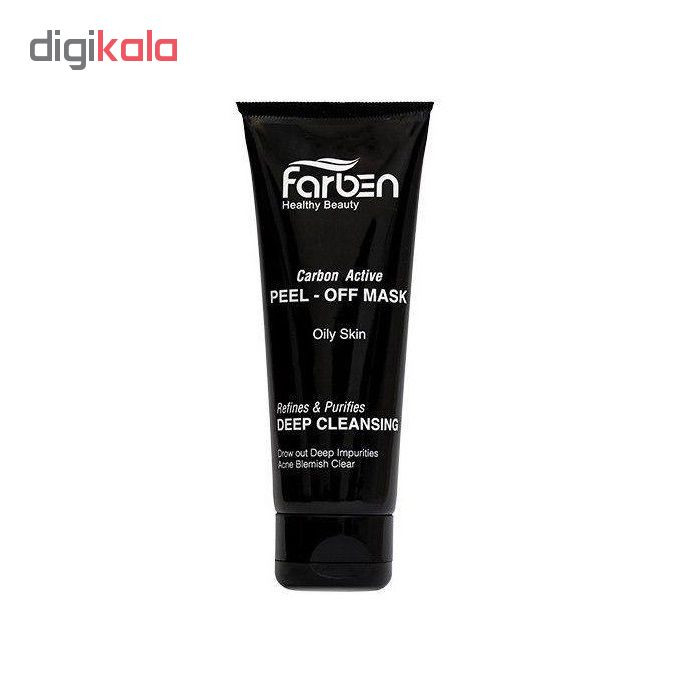 ماسک زغال فاربن Peel-Off حجم 75 میلی لیتر بسته سه عددی
