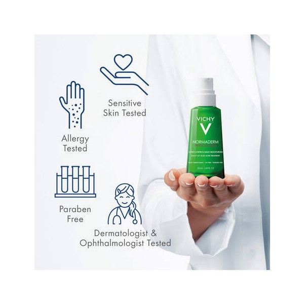 ژل رطوبت رسان پوست ویشی Normaderm حجم 50 میلی لیتر