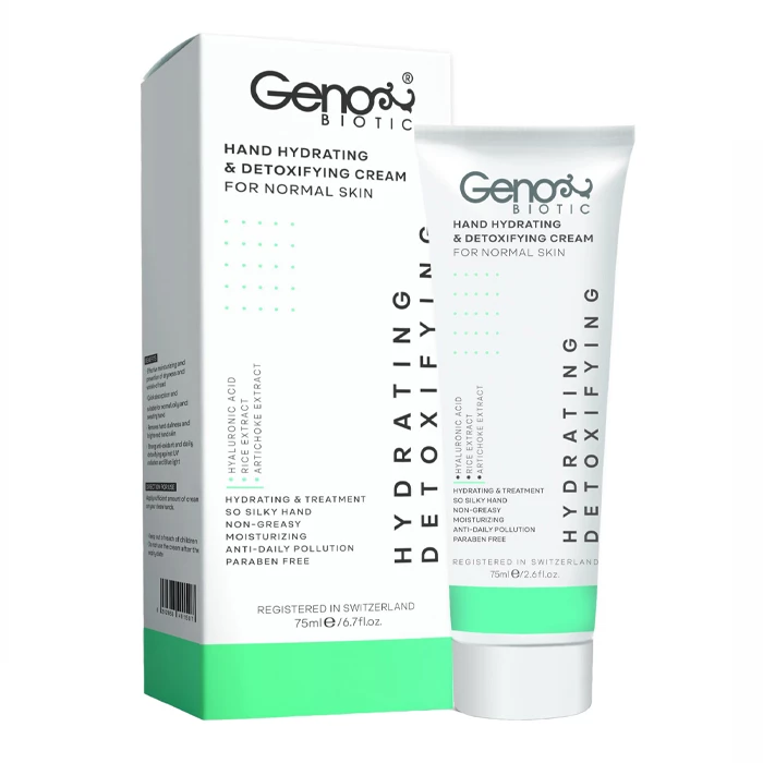کرم مرطوب کننده ژنوبایوتیک detoxifying حجم 75 میلی لیتر