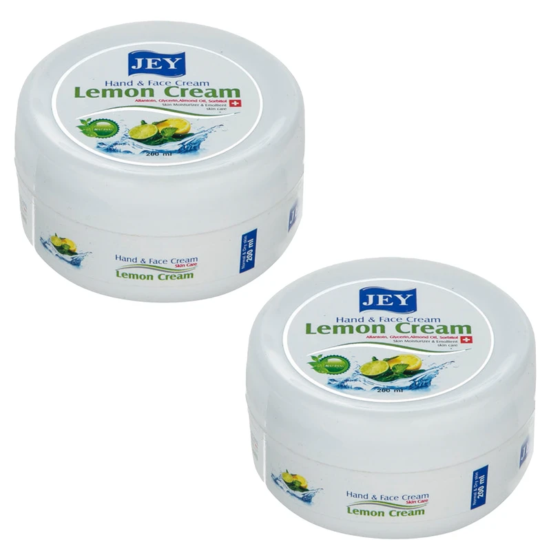 کرم مرطوب کننده جی Lemon حجم 2000 میلی لیتر مجموعه 2 عددی