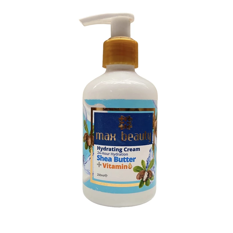 كرم آبرسان مكس بيوتي shea butter حجم 200 میلی لیتر