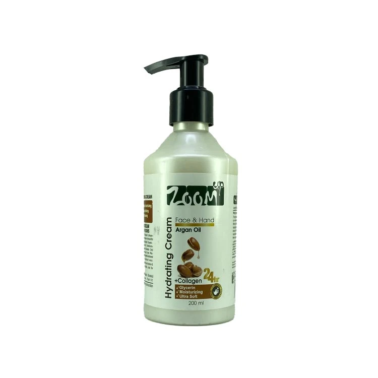 کرم آبرسان زوم آپ روغن آرگان حجم 200 میلی لیتر