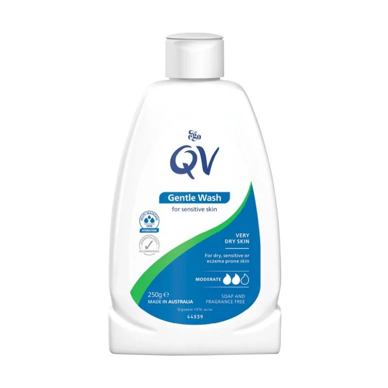 فوم پاک کننده صورت کیووی Gentle حجم 250 میلی لیتر
