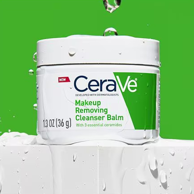 بالم پاک کننده آرایش سراوی ceramides مناسب انواع پوست وزن 36 گرم