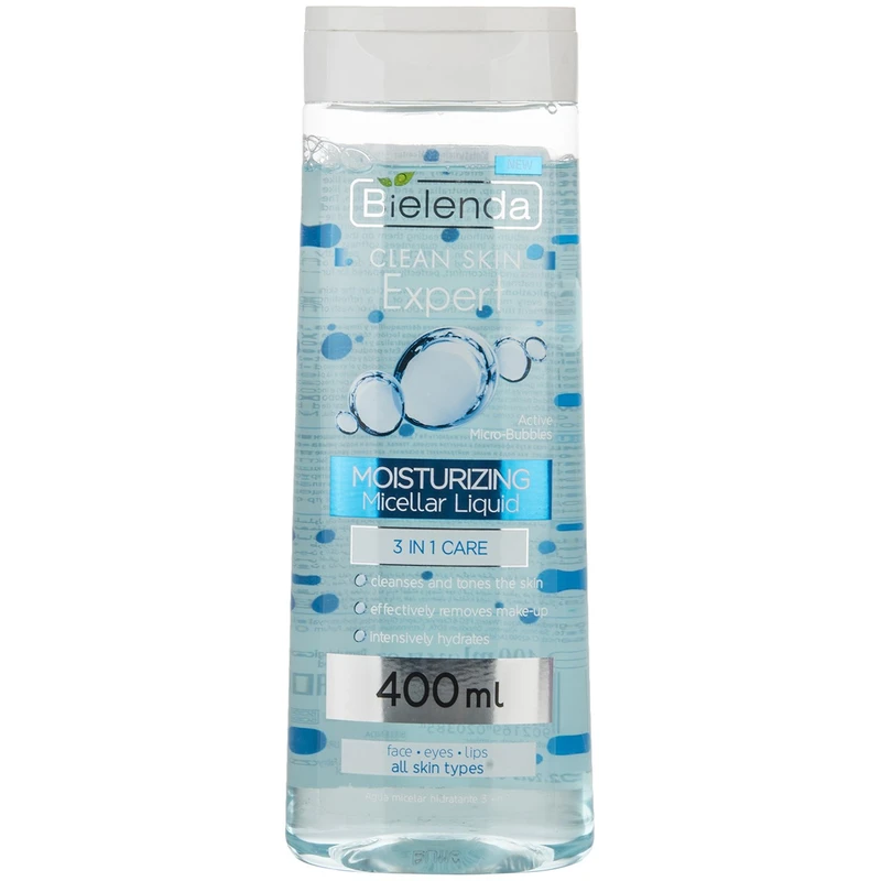 محلول پاک‌کننده آرایش بی یلندا Moisturizing Micellar Liquid حجم 400 میلی لیتر