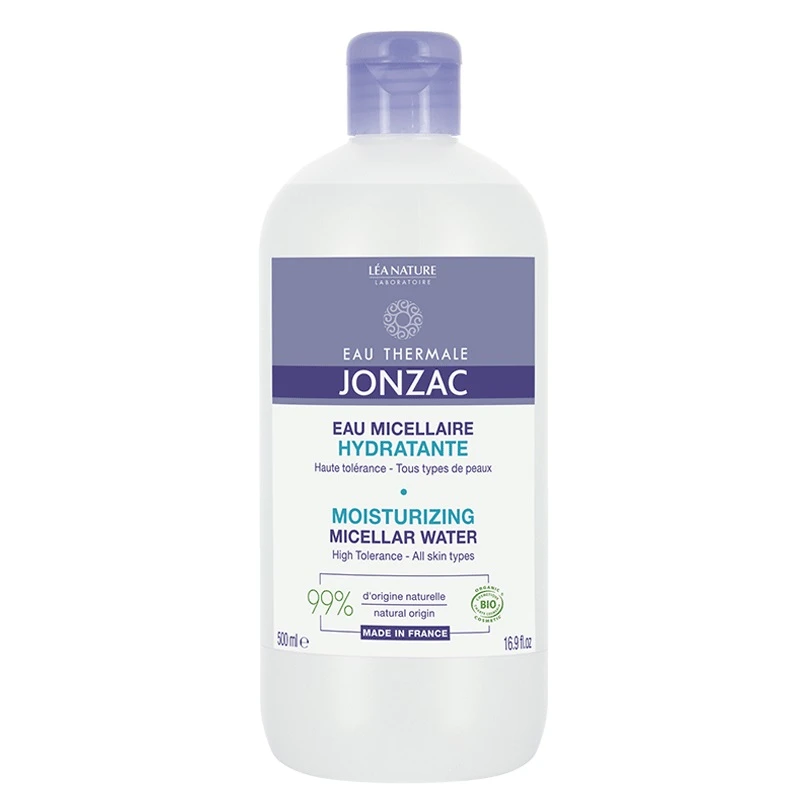 آب پاک کننده صورت ژونزک Moisturizing حجم 500 میلی لیتر
