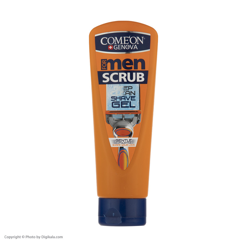 ژل اصلاح کامان مدل SCRUB حجم 200 میلی لیتر