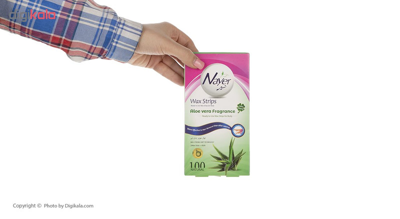 نوار موبر نیر مدل Aloevera بسته 24 عددی