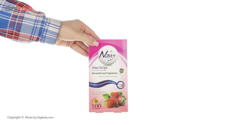 نوار موبر نیر مدل Strawberry بسته 24 عددی