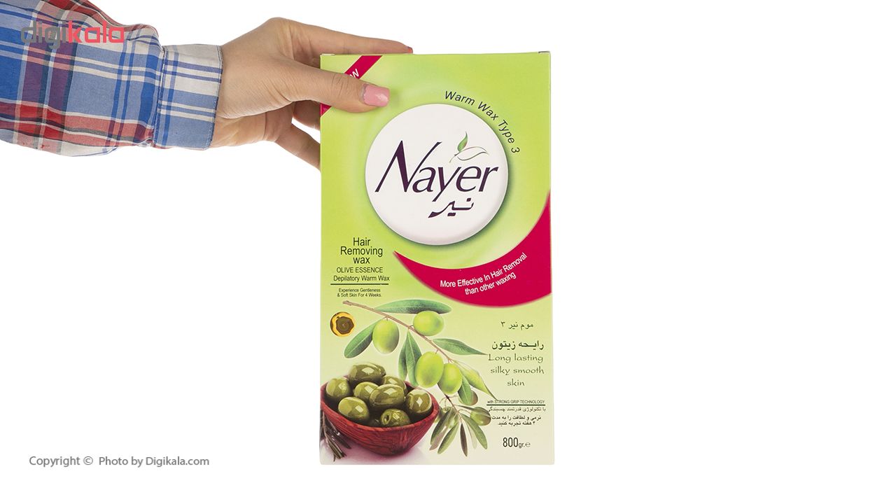 موم موبر نیر مدل Olive وزن 800 گرم