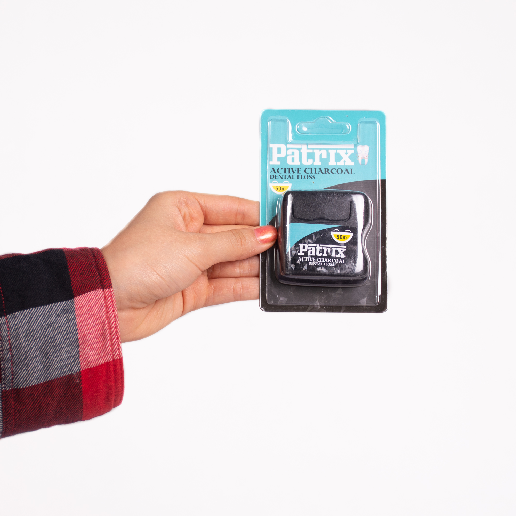 نخ دندان پاتریکس مدل Active Charcoal