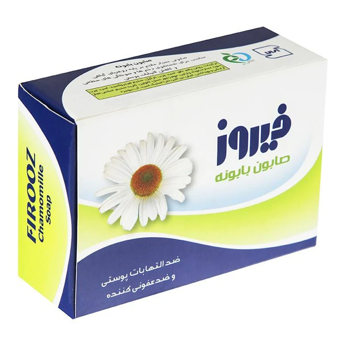 صابون شستشو فیروز بابونه وزن 120 گرم