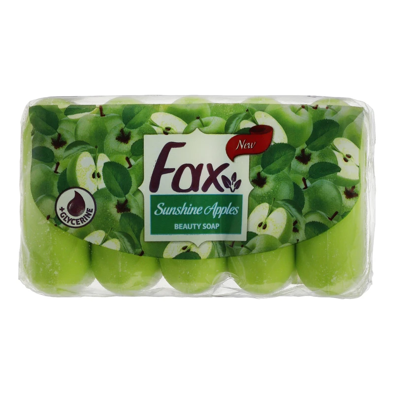 صابون شستشو فکس sunshine apple وزن 350 گرم بسته 5 عددی