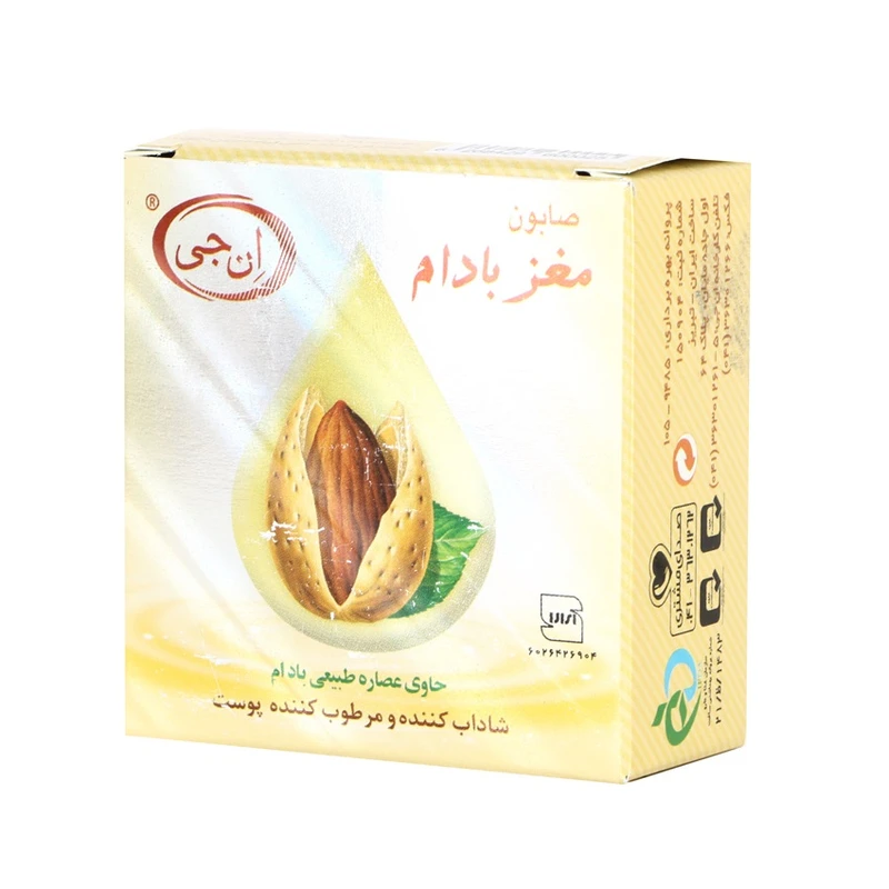 صابون شستشو ان جی Almond وزن 50 گرم