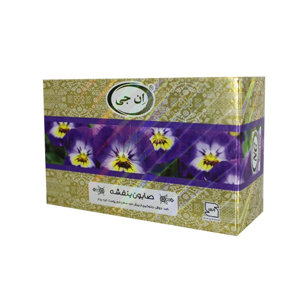 صابون شستشو ان جی گل بنفشه وزن 100 گرم