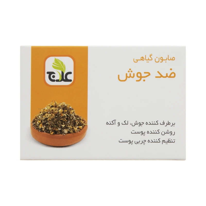 صابون شستشو علاج Herbal Anti-Acne وزن ۱۰۰ گرم